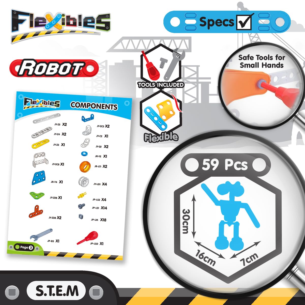 Amazon.co.jp: ロボット組み立てキット : おもちゃ